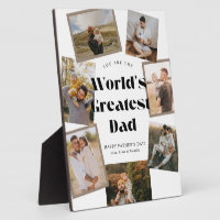 World's Greatest Dad 7 Photo Collage