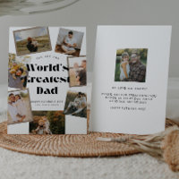 World's Greatest Dad 7 Photo Father's Day