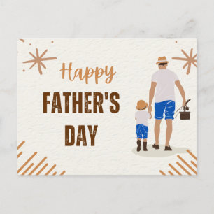 World's Greatest Dad: A Father's Day Celebration Holiday Postcard