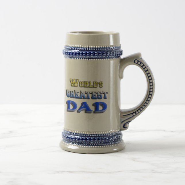 World's Greatest Dad Beer Stein (Right)
