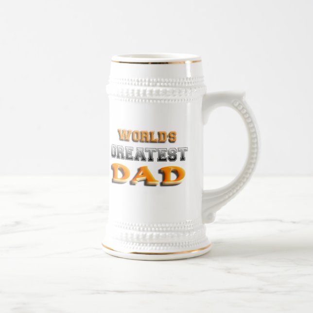 World's Greatest Dad Beer Stein (Right)