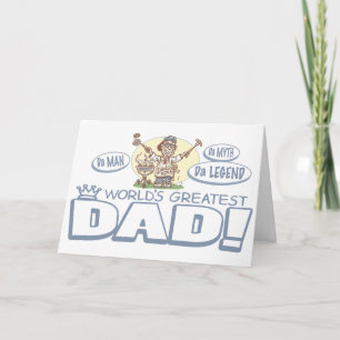 World's Greatest Dad by Mudge Studios Card