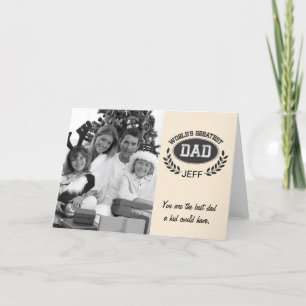 Worlds Greatest Dad Card