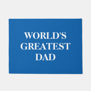 world's greatest dad doormat
