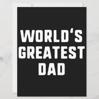 World's Greatest Dad Funny Family