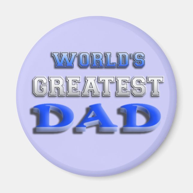 World's Greatest Dad Magnet (Front)