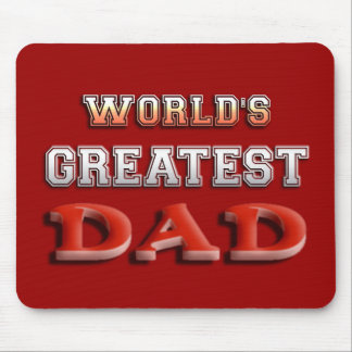 World's Greatest Dad Mouse Pad