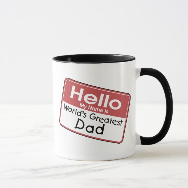 World's Greatest Dad Mugs (Right)