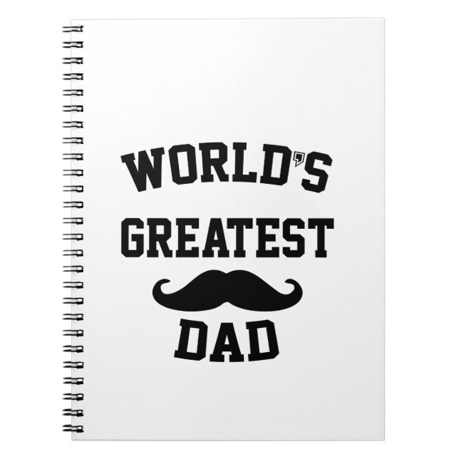 Worlds greatest dad notebook (Front)