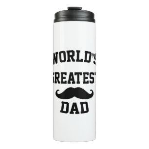 Worlds greatest dad thermal tumbler