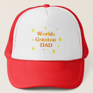 Worlds Greatest Dad Trucker Hat