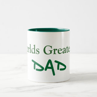 Worlds Greatest, DAD Two-Tone Coffee Mug