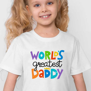 World's Greatest Daddy  Baby T-Shirt