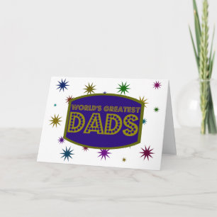 World's Greatest Dads Card