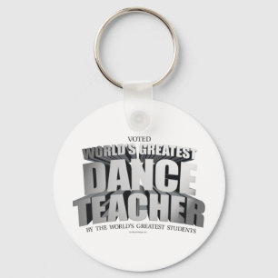 World's Greatest Dance Teacher Keychain