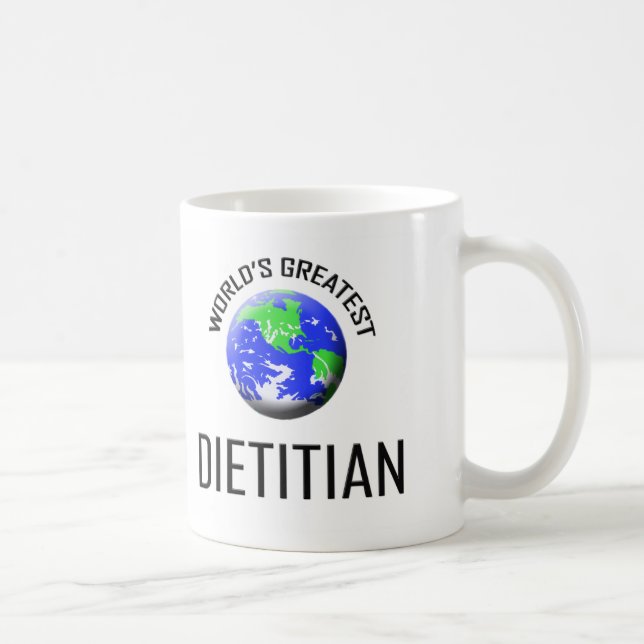 World's Greatest Dietician Coffee Mug (Right)