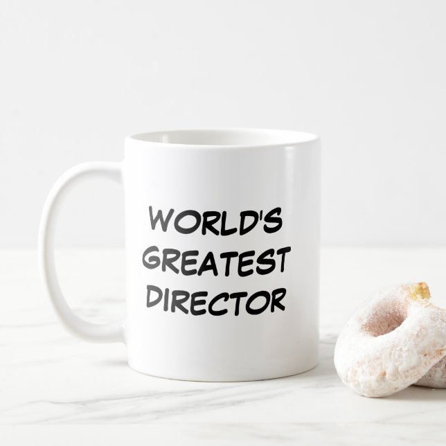 "World's Greatest Director" Mug (With Donut)