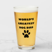 World's Greatest Dog Dad Custom Text Personalised