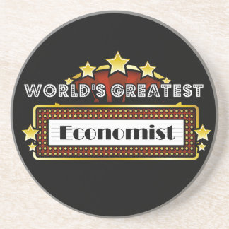 World's Greatest Economist Coaster