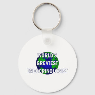 World's Greatest Endocrinologist Key Ring