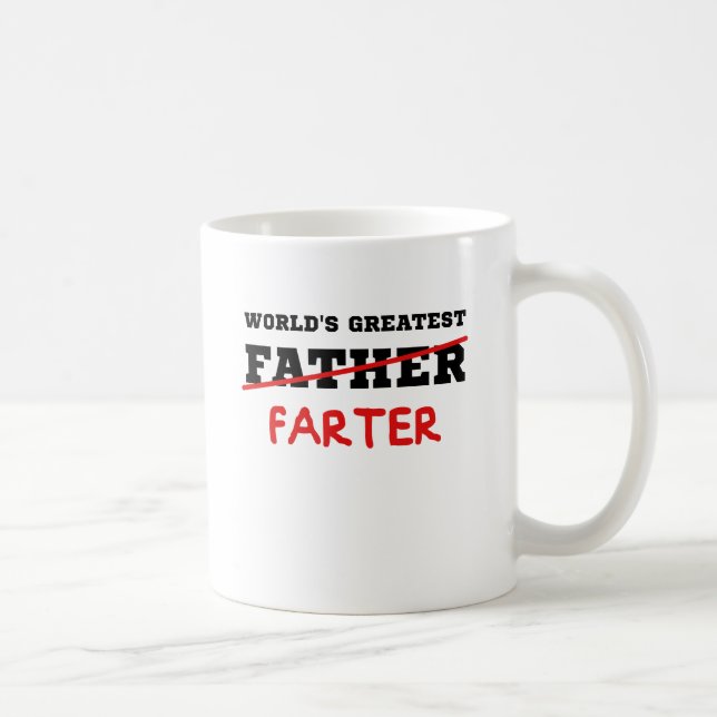 World's Greatest Farter Coffee Mug (Right)