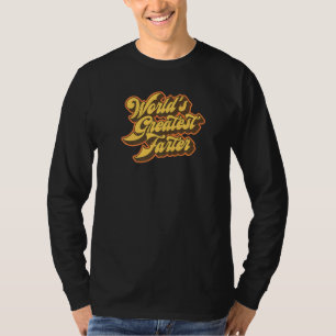 World's Greatest Farter  Fart Joke Fathers Day Ret T-Shirt