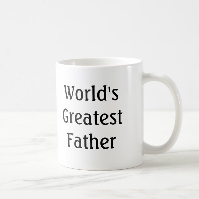 World's Greatest Father (In Law) Coffee Mug (Right)
