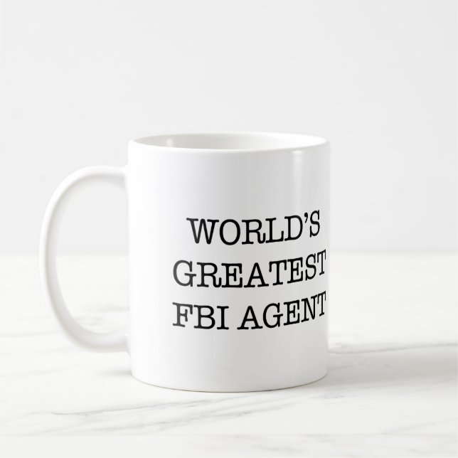 World's Greatest FBI Agent Coffee Mug (Left)