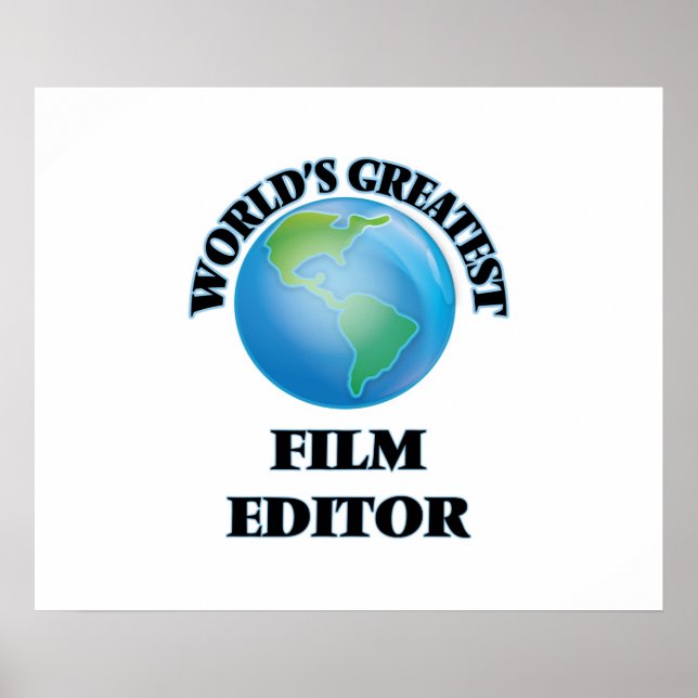 World's Greatest Film Editor Poster (Front)