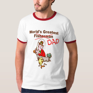 World's Greatest Fisherman Dad T-Shirt