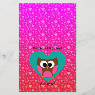 Worlds greatest friend owl