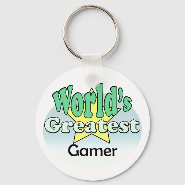 World's Greatest Gamer Key Ring (Front)