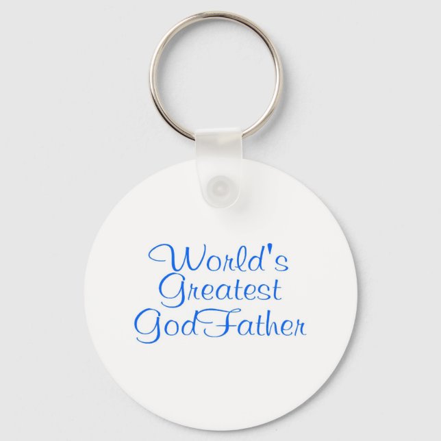 Worlds Greatest GodFather Key Ring (Front)