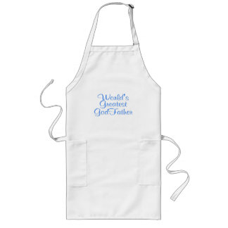 Worlds Greatest GodFather Long Apron