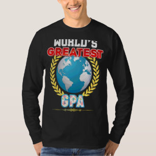 World's Greatest Gpa On Earth Proud Father Day Da T-Shirt