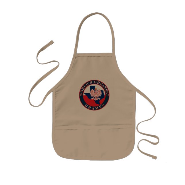 World's Greatest Gramps Kids Apron (Front)