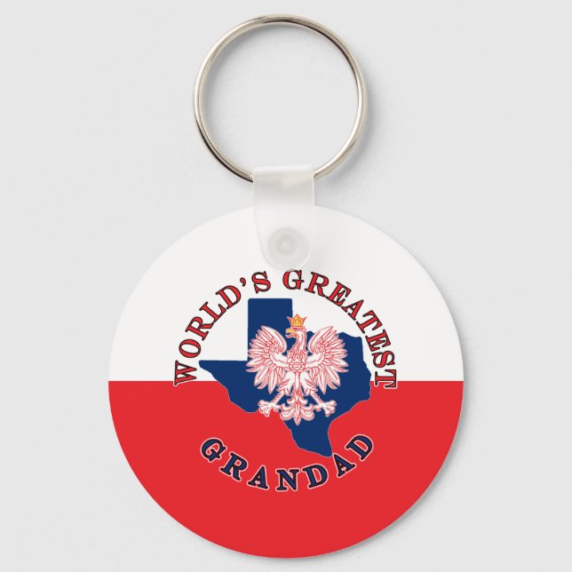 World's Greatest Grandad Key Ring (Front)
