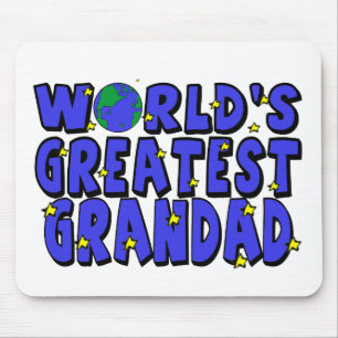 World's Greatest Grandad Mouse Pad