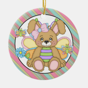 World's Greatest Granddaughter cartoon ornament