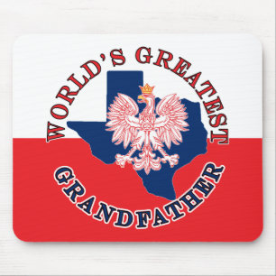 World's Greatest Grandfather Mouse Pad