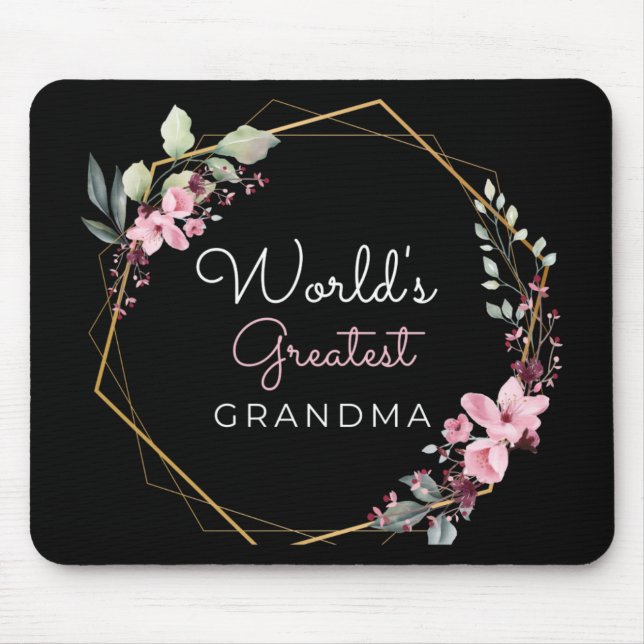 World's Greatest Grandma Mousepad (Front)