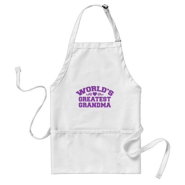 World's Greatest Grandma Standard Apron (Front)