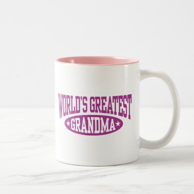 World's Greatest Grandma Two-Tone Coffee Mug (Right)