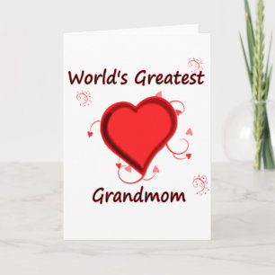 World's greatest grandmom card