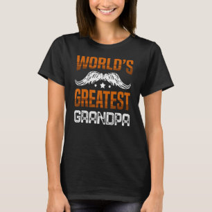World's Greatest Grandpa Best Grandad Ever Grandfa T-Shirt