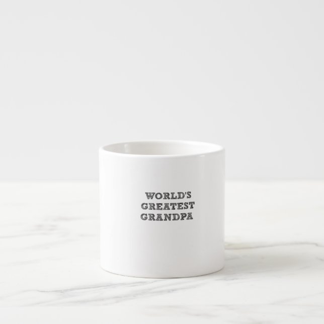 WORLD'S GREATEST GRANDPA ESPRESSO CUP (Front)