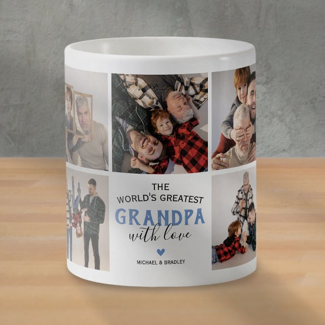 World's Greatest Grandpa Father's Day Photo Coffee Mug (Creator Uploaded)