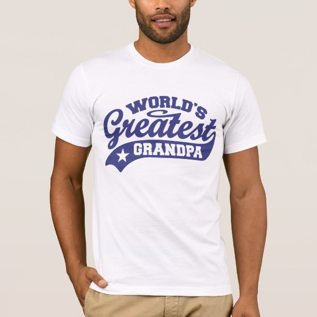 World's Greatest Grandpa T-Shirt (Front)
