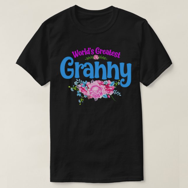 World's Greatest Granny  Grandma Pullover  (Design Front)