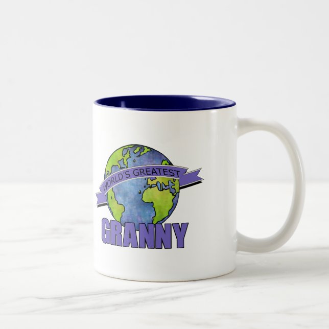 World's Greatest Granny Two-Tone Coffee Mug (Right)